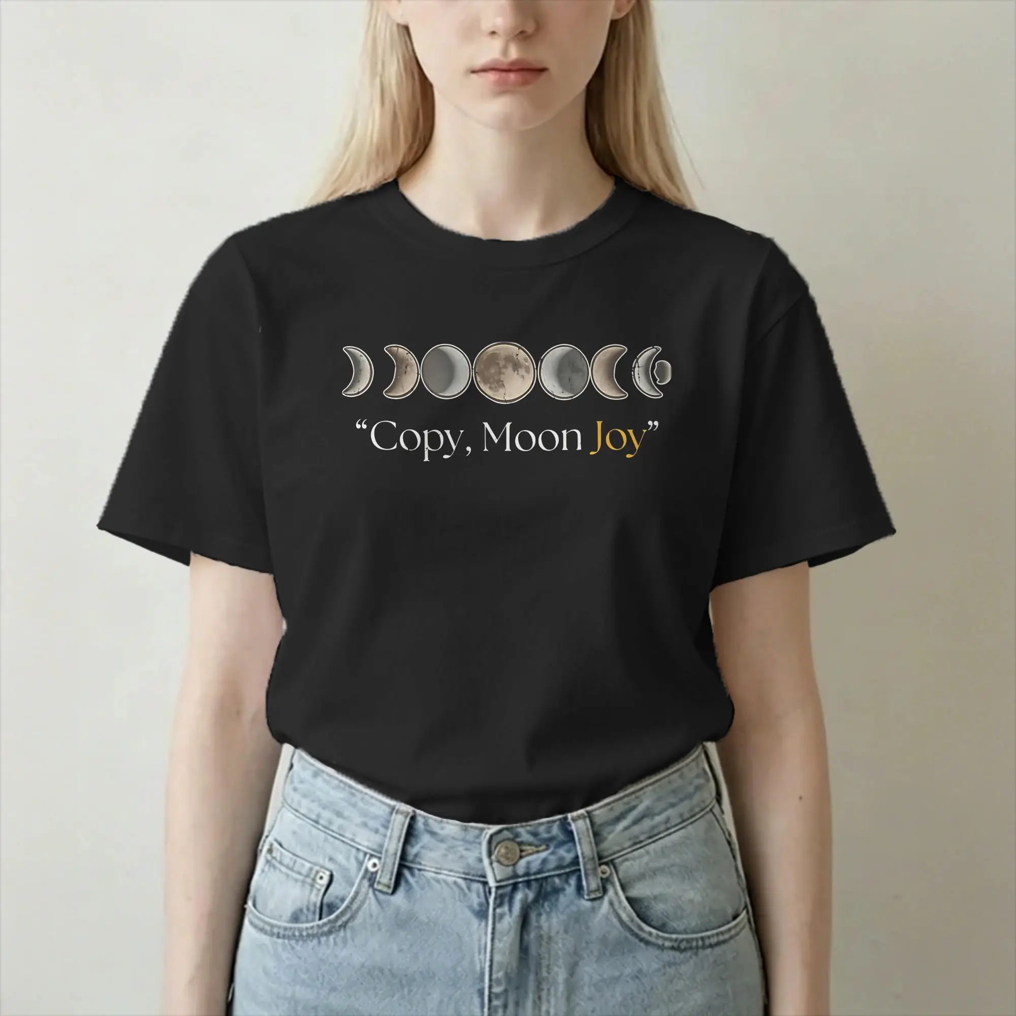 Copy Moon Joy Artemis T Shirt Men Women 100% Cotton Casual T-Shirts Round Neck  Tees Short Sleeve Clothes Summer