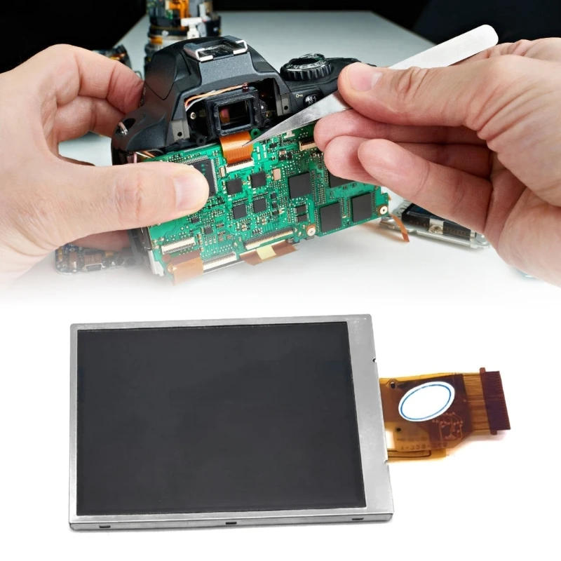 LCD Display Replacement Camera Screen Panel Repair for S-ONY A200 A300 A350 Digital Cameras with Quick Response Time