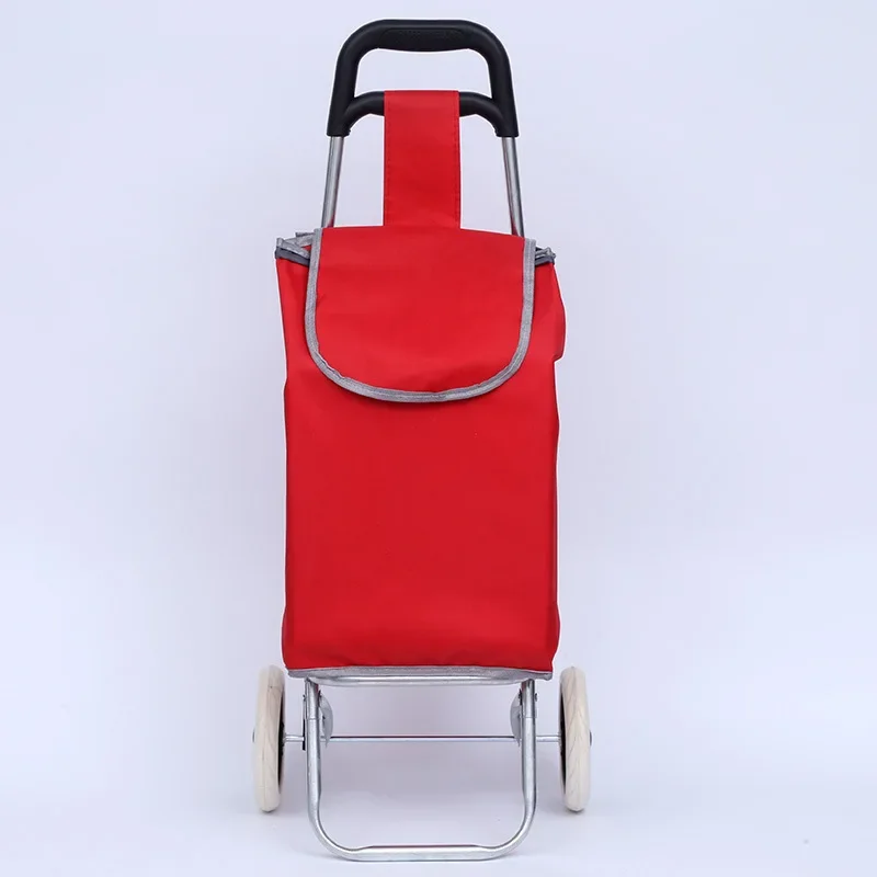 Shopping cart for the elderly, supermarket portable trolley Oxford pull rod cart, moving truck