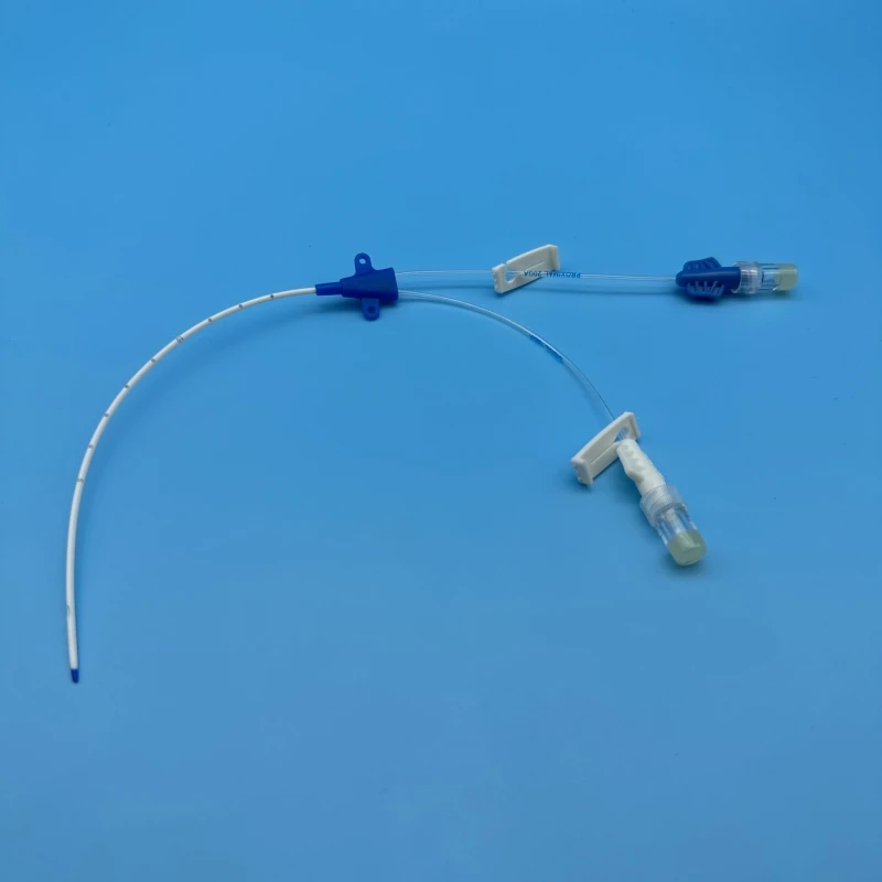 Disposable central venous catheter kit with single lumen, double lumen, and triple lumen