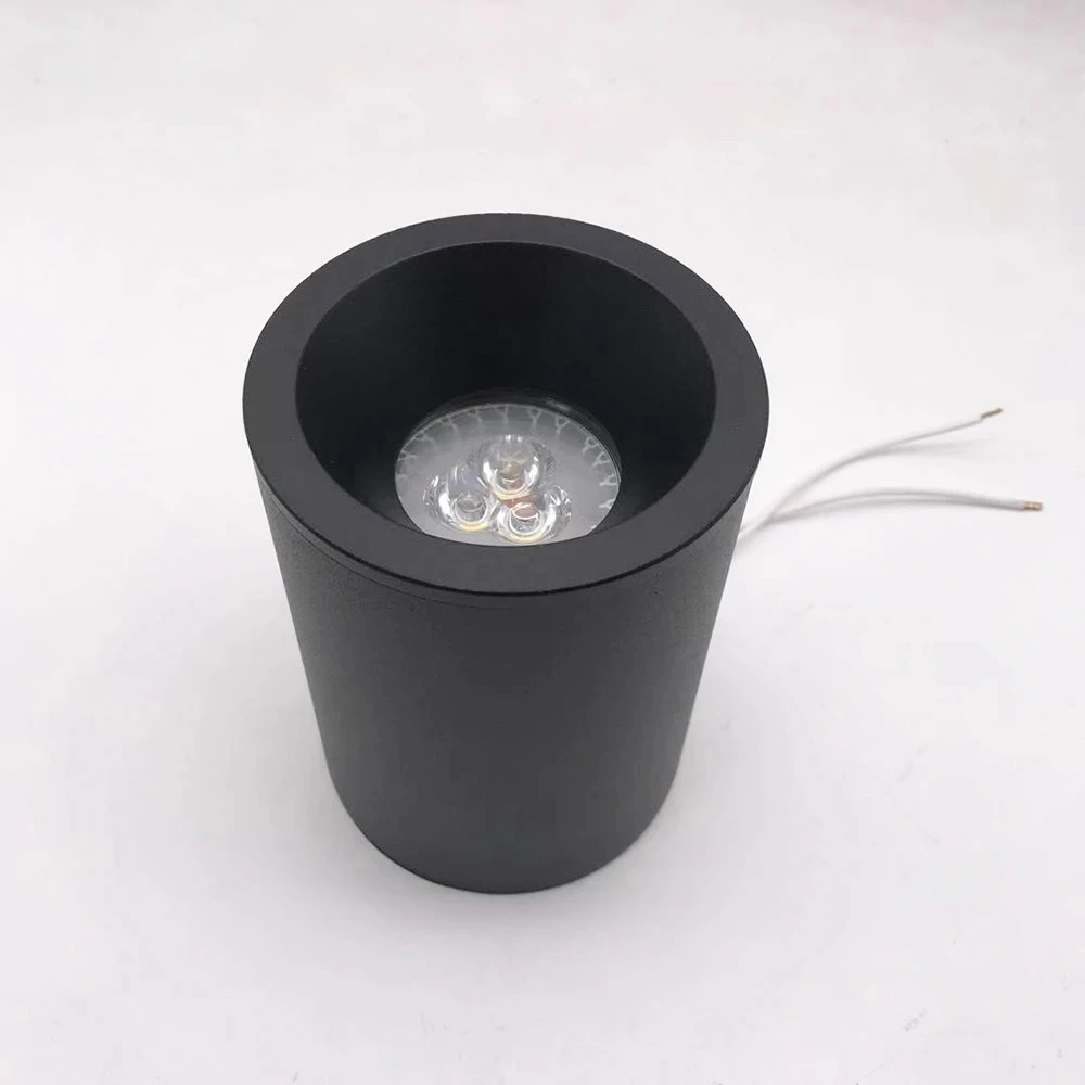 IP65 Outdoor Cylinder Surface Mounted LED GU10 Downlight Fixture 220V Bathroom Waterproof Ceiling Down Spot Light GU 10 Fitting