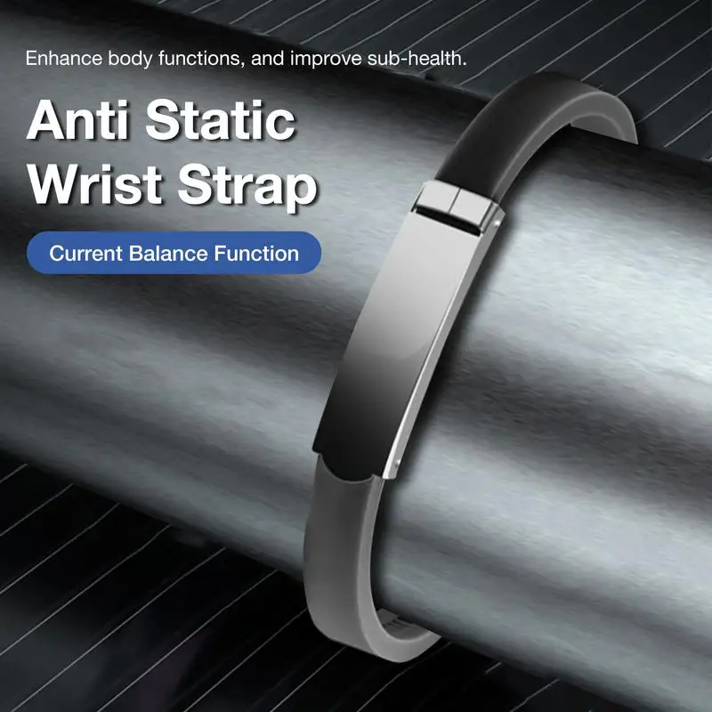 Universal Adjustable Anti-Static Wristband Wristband Bracelet Static Eliminator Body Eliminates Static Electricity Gifts