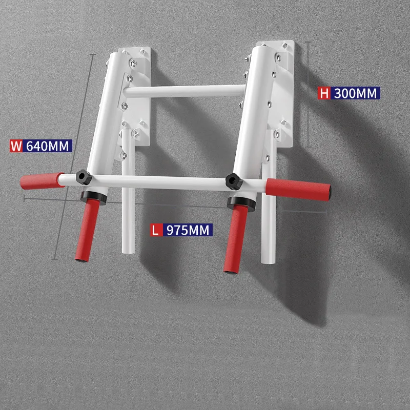 

2026 Foldable Wall Mounted Pull Up Bar Steel Single/Double Home Gym Equipment