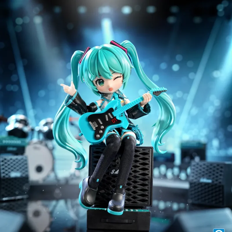 Nowa Oryginalna Figurka Blokees Anime Hatsune Miku Formula Server Encounter Edition Model do Składania Kolekcjonerski Ornament Prezent