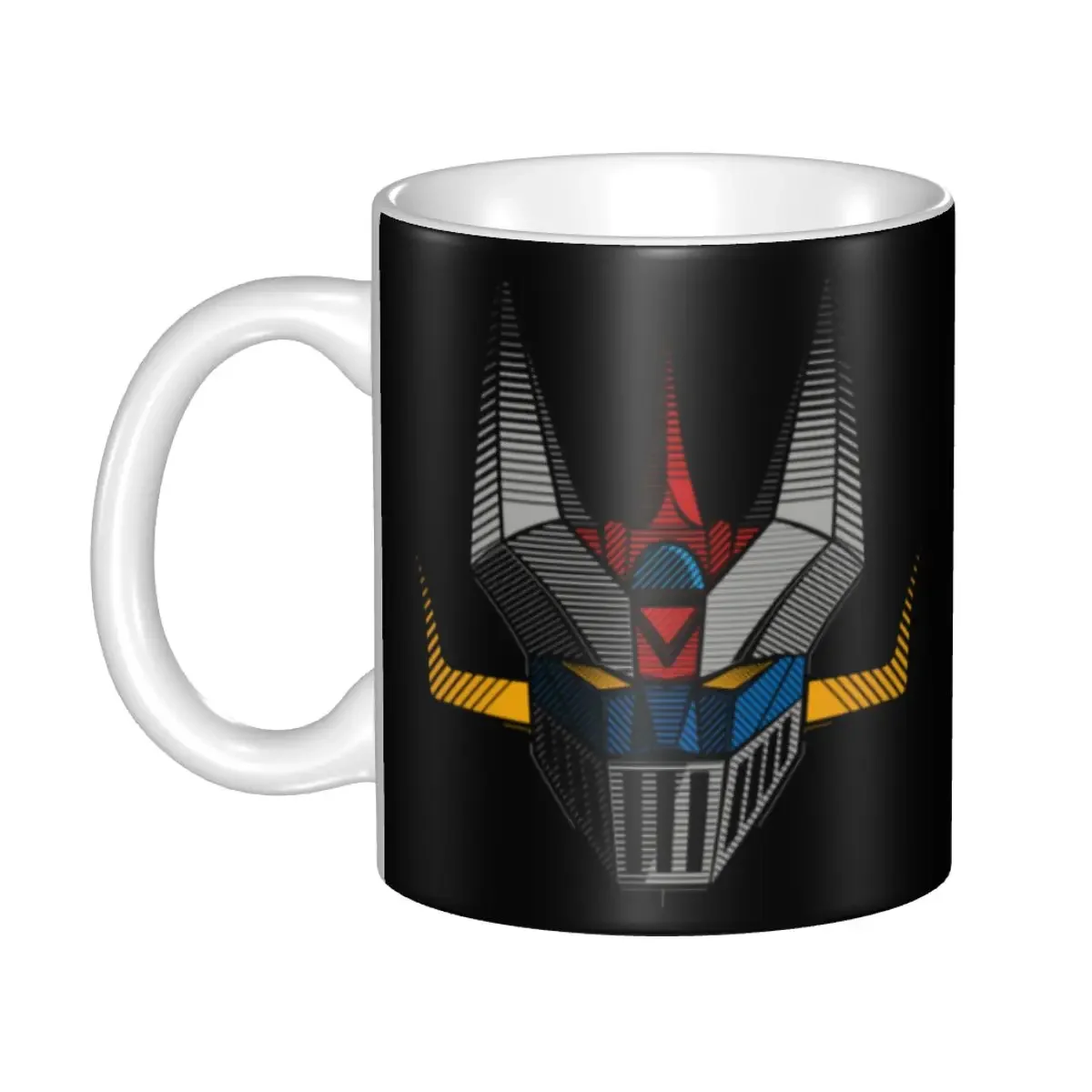 Ufo Robot Grendizer Goldrake Mazinger Z Coffee Mug DIY Custom Ceramic Milk Tea Mug