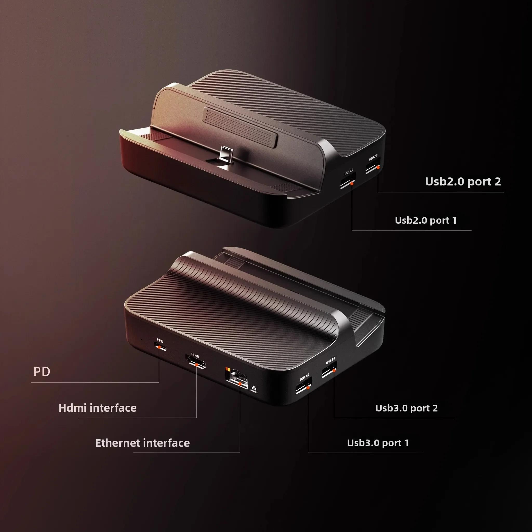 1 officiële gameconsole Typec video-uitgang is geschikt voor sommige mobiele telefoons 4K high-definition output DOCK