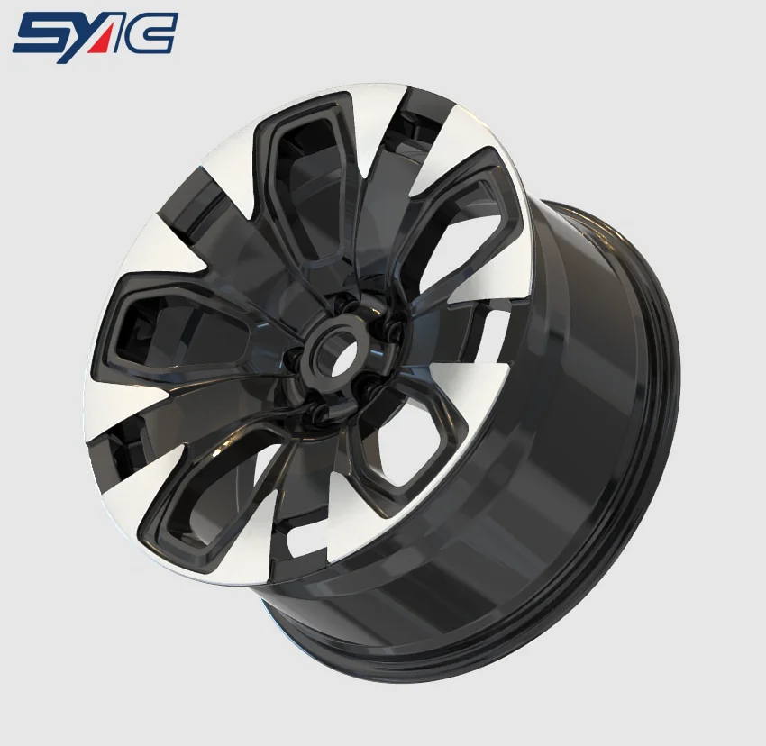 Factory Customized Forged Wheels R20x10j PCD5x120 Off-road Car Rims Black Machined High Load Aluminium Alloy Wheel For Defender