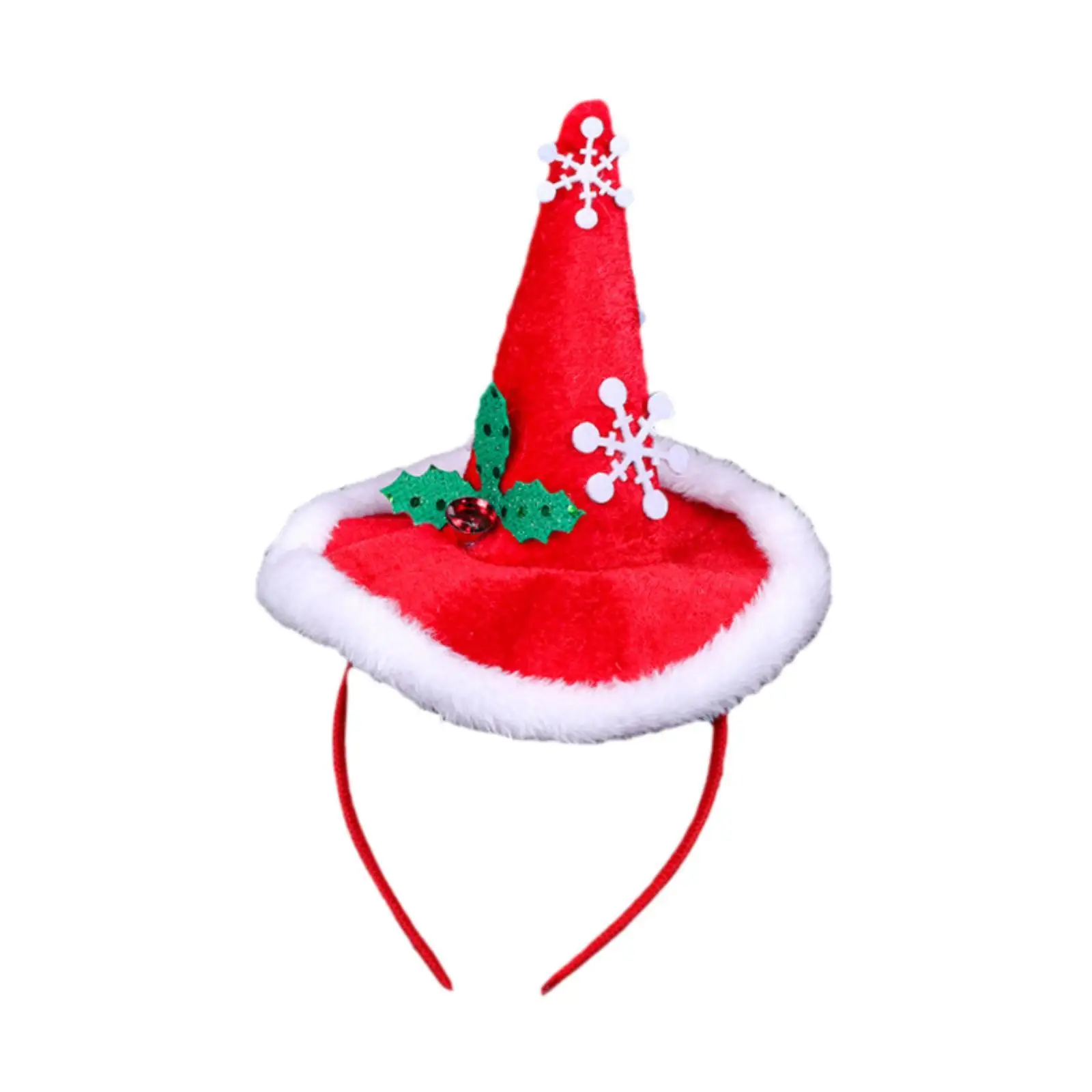 Christmas Headband Headpiece Hair Hoop for Birthday Performance Halloween Party