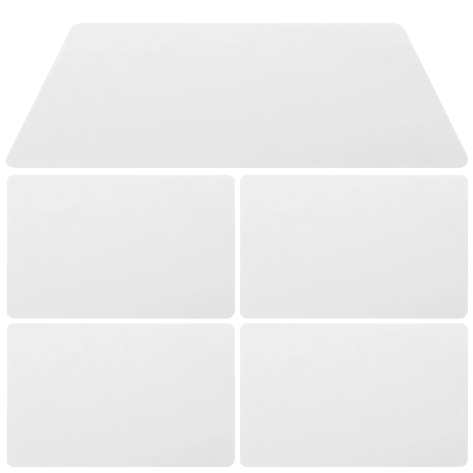 

5pcs Cleaning Card Reusable PVC Material For Bank ATM POS Machines Control Systems Efficient Solution