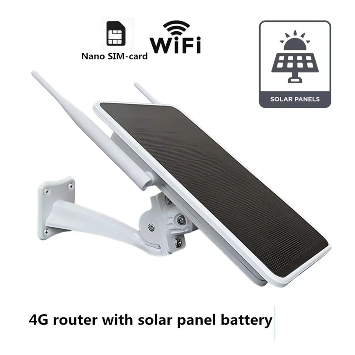 6W 4G Solar Router,WiFi Repeater,4G Router Solar Powered One Machine ,IP66 Waterproof