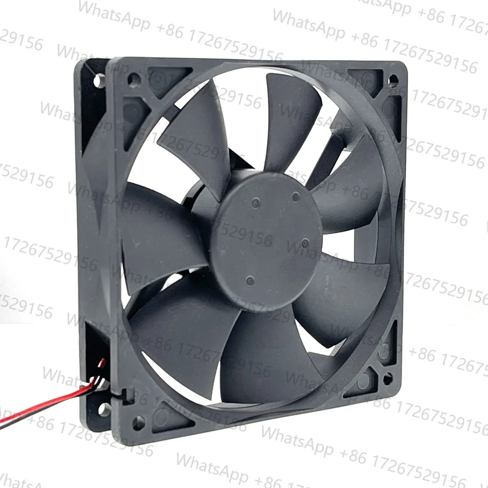 New for AFB1212SH 12CM 120MM 12025 DC 12V 0.80A Cooling Fan 120x120x25mm 2-p Ball Bearing  3400 rpm 113CFM ,High Speed CFM
