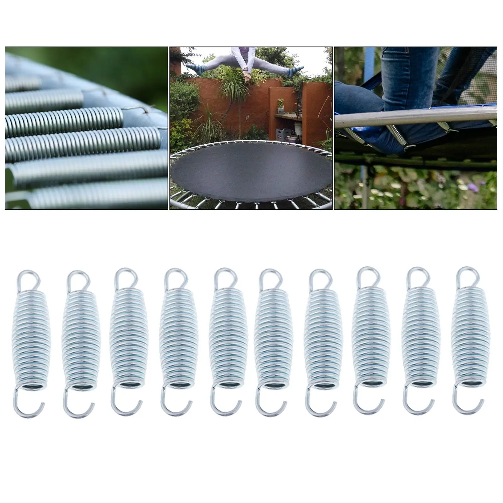 Trampoline Springs Pack of 10pcs children 3.5''-6.5'' Trampolines Replacement