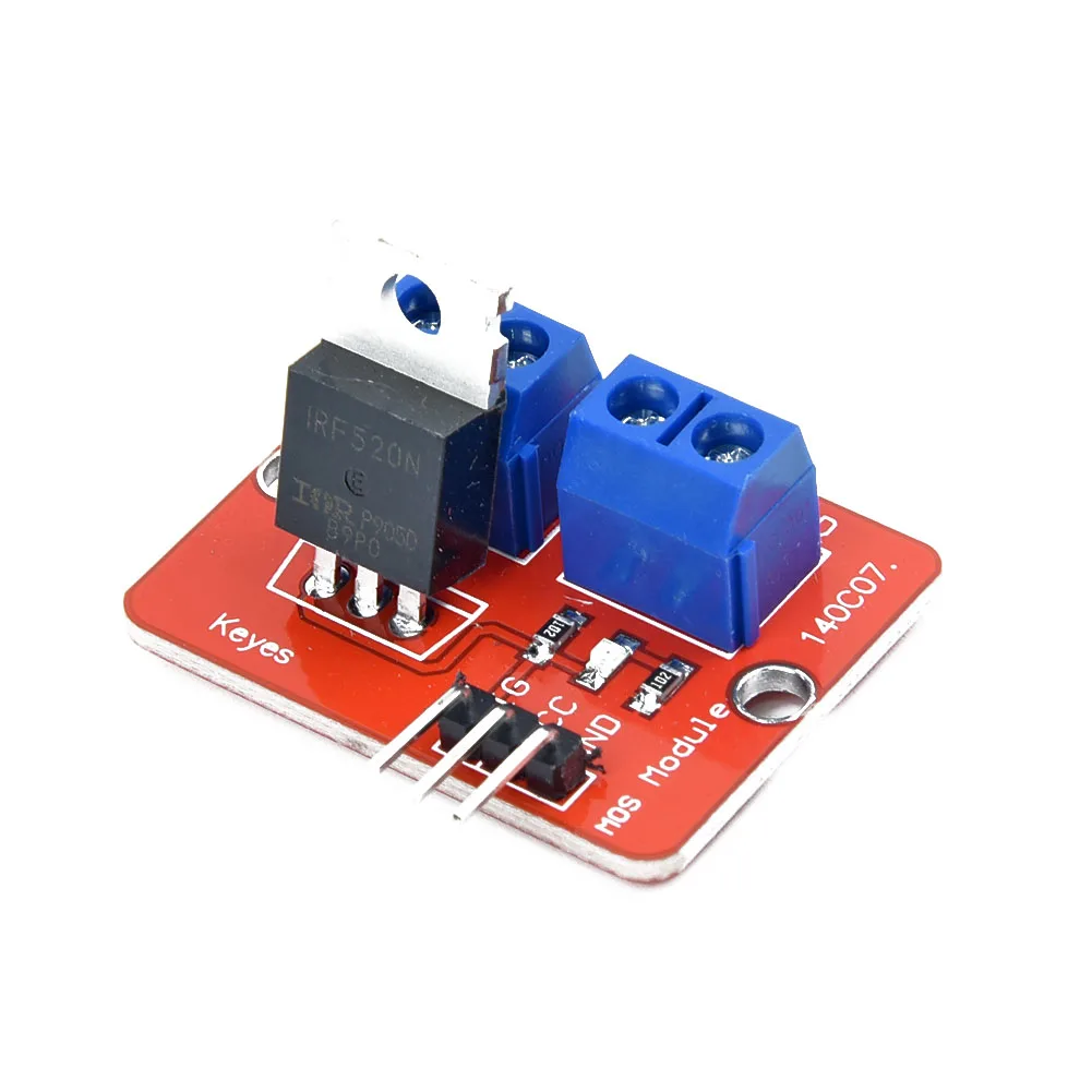 5Pcs 3. for 3v 5V Digital MOSFET Button for irf520 Driver Module Digital Port For Arduino for mcu Raspber Pi DC Motors Pumps