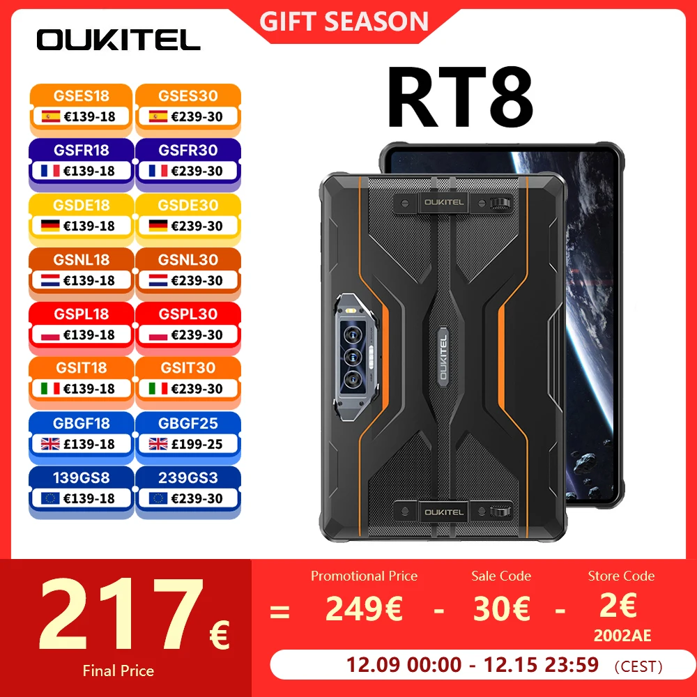 Oukitel rt8 robustes tablet 11 \