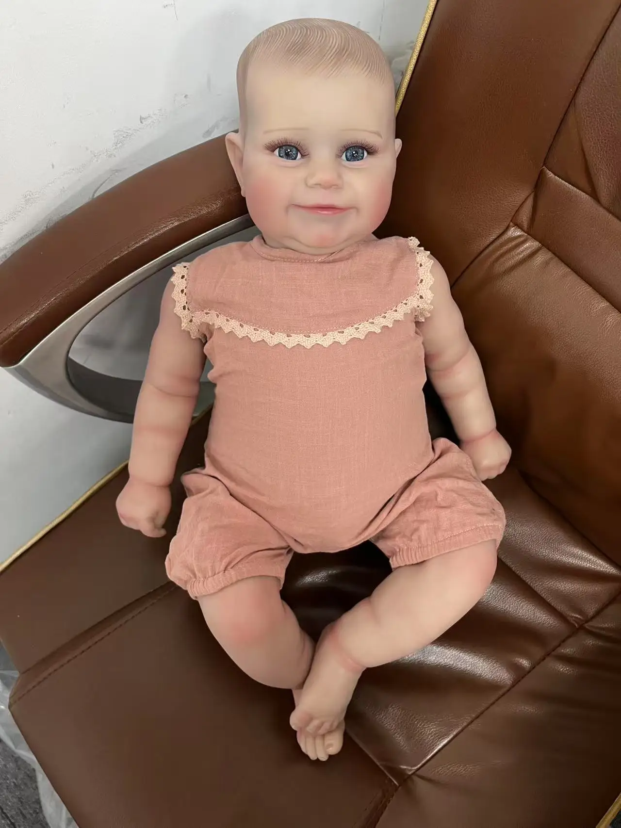 

60CM Reborn Toddler Baby Doll Popular Maddie Sweet Face Real Looking Baby Dolls Bebe Bonecas Reborn Kids Toy Gifts for Children