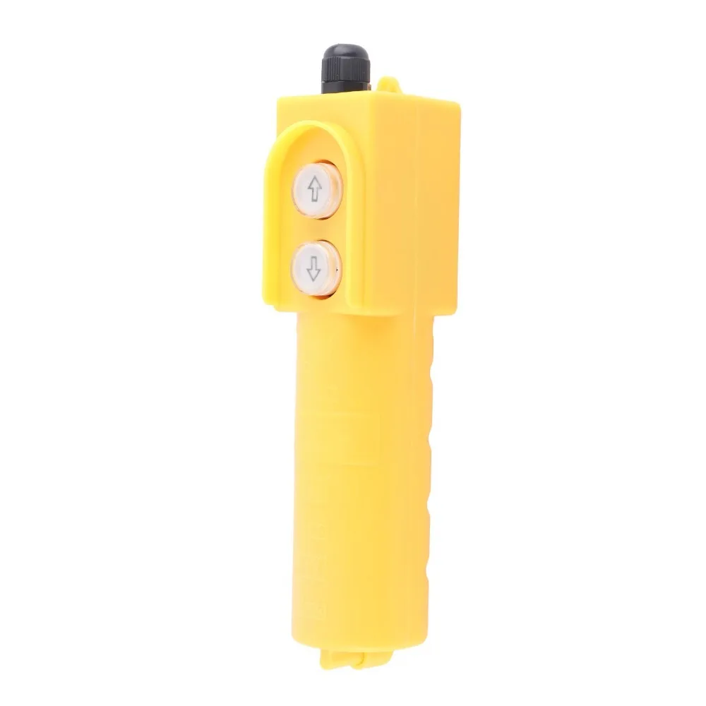 

COB-61DR Crane Push Button Switch 50uF Self-Resetting Electric Hoist Switch Dust Proof High Powe Up Down Hoist Push Button