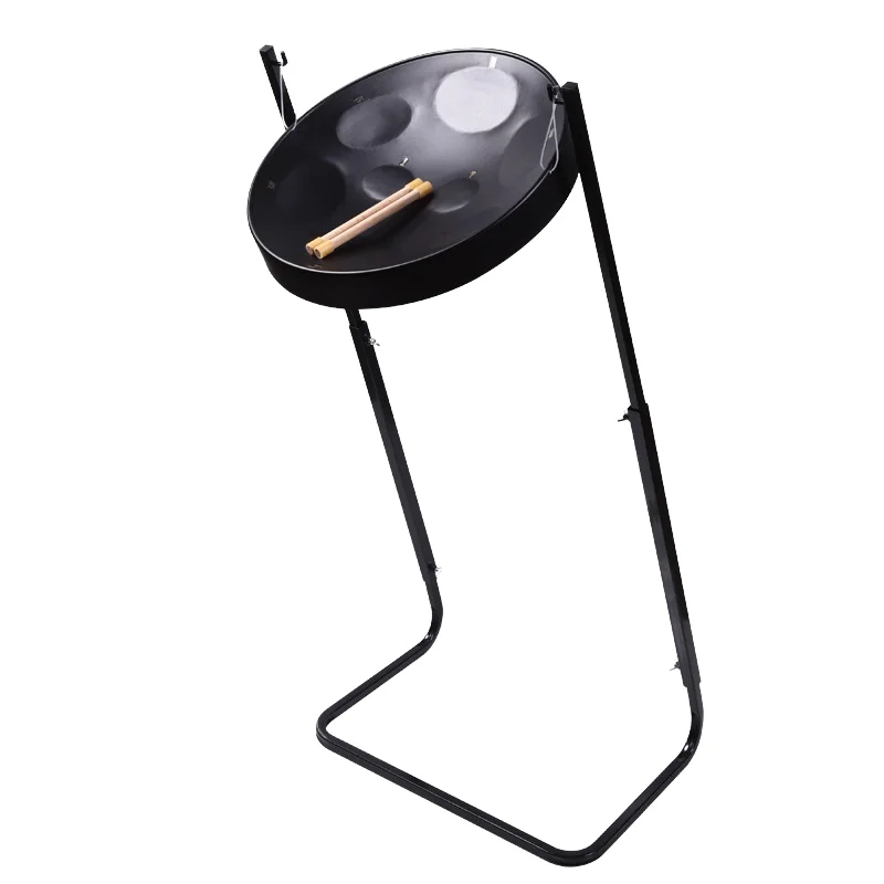 16 inch stainless steel hand drum double-layer percussion instrument stand