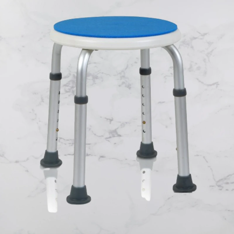 

Platform Chair Bathroom Shower Tabouret Douche Plastic Stools Footrest Stool Square Mobile Adults Round Home Vintage XZY-005