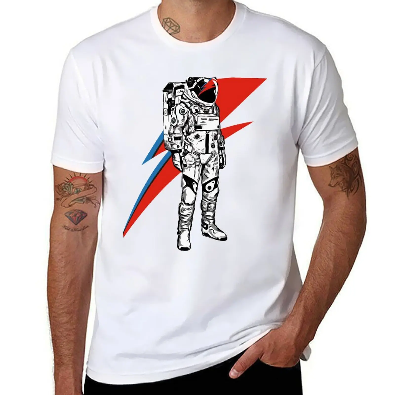 

Bowie Custom T-Shirt essential t shirt man t shirt graphic T-Shirt
