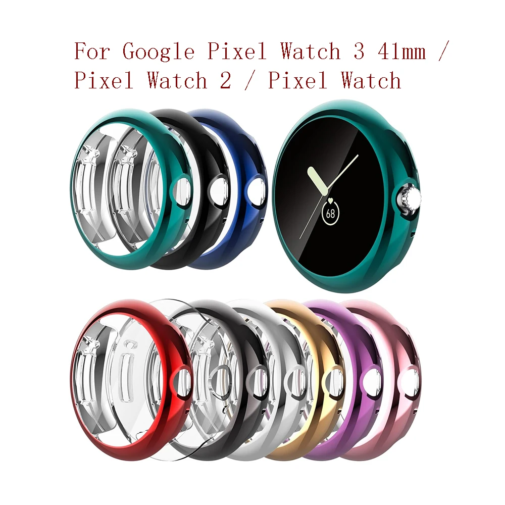 

Защита экрана для планшетов Google Pixel Watch 3, 41 мм/Pixel Watch 2/Pixel, защита от царапин, мягкий чехол из ТПУ