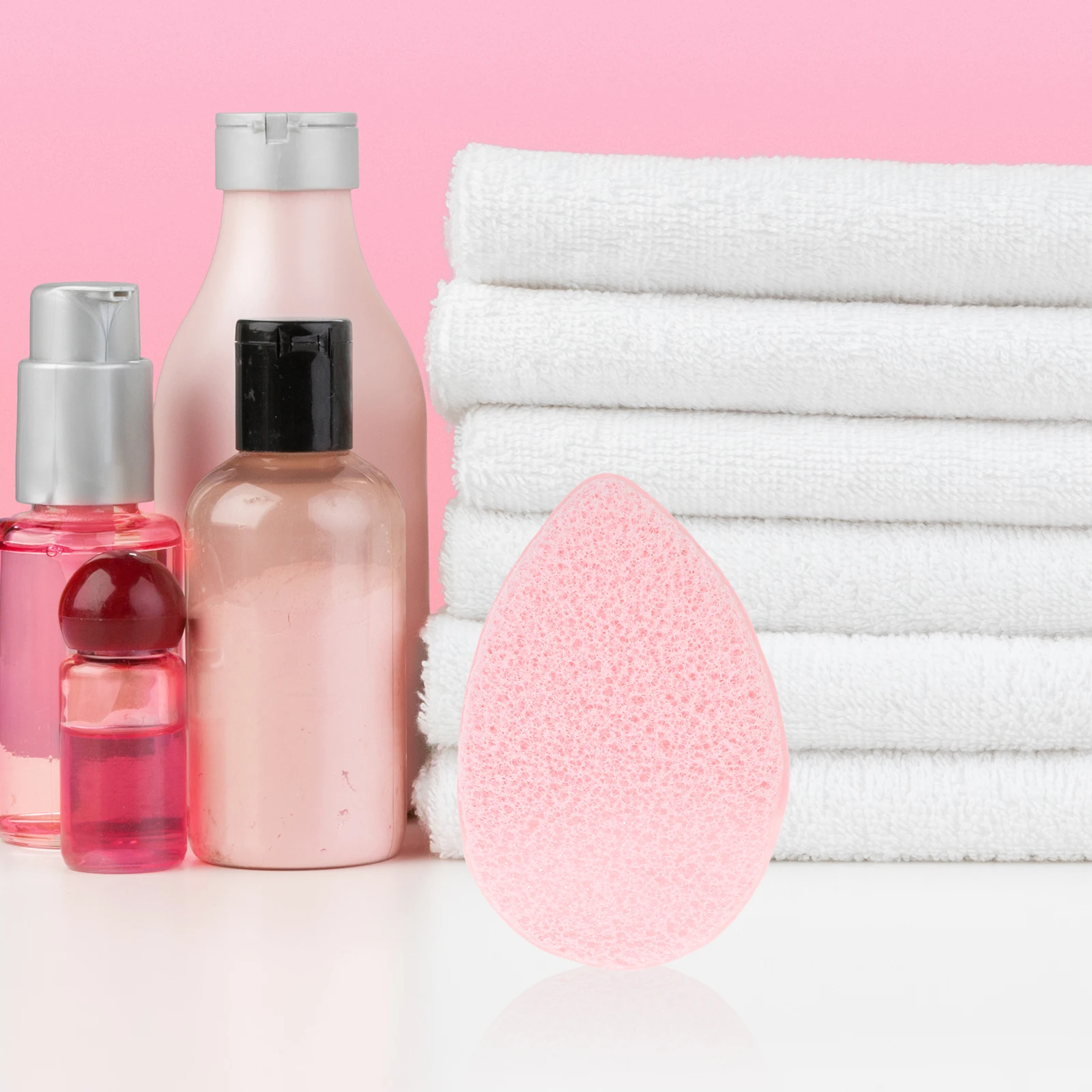 4 pçs esponjas de limpeza facial luvas esfoliantes macias ferramentas de lavagem facial purificador de pele suave portátil esponja facial