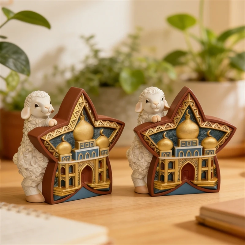 Star Candle Mold Silicone DIY Candle Making Mold Moon Castle Aromatherapy Candle Mold Ramadan Eid Festival Decoration Mole