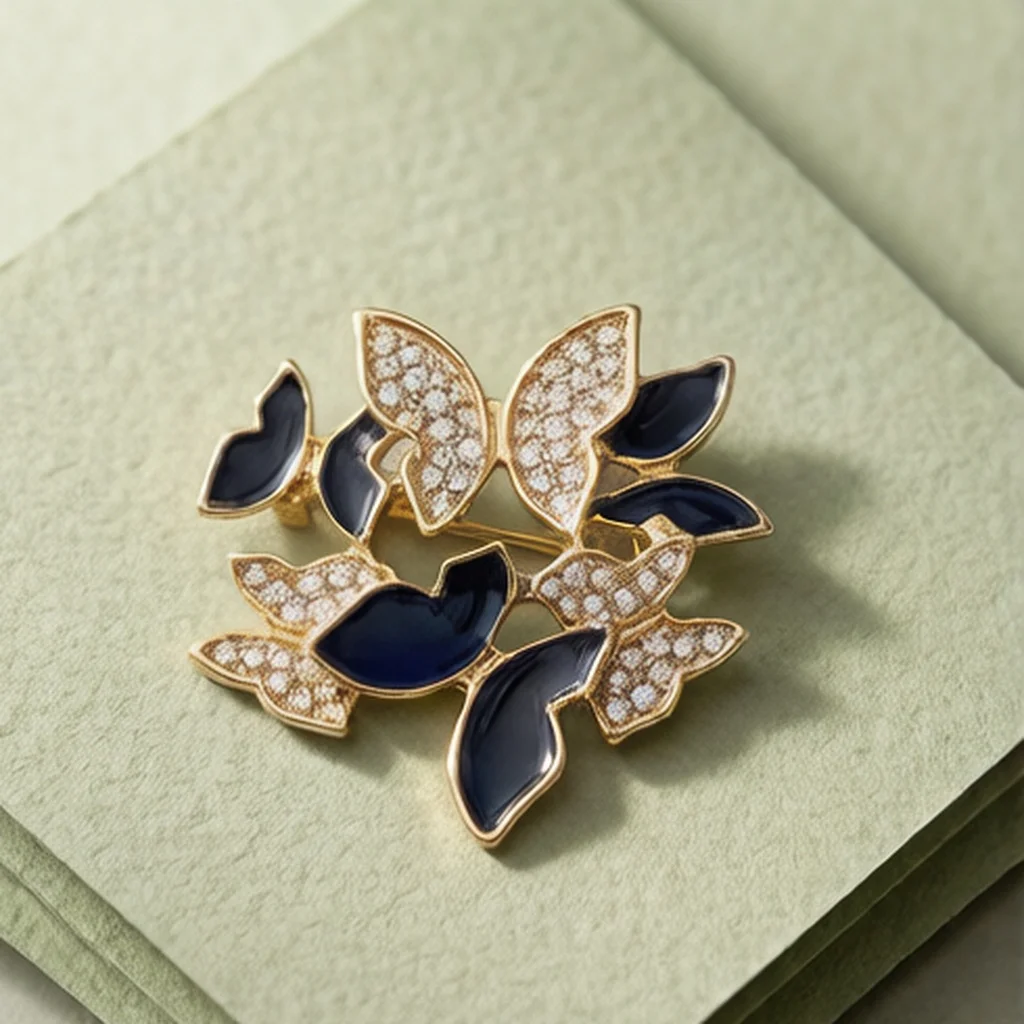 New Stylish DIY Decorative Pins, Clothing Buttons, French-Style Versatile Accessories, Personalized Outfits, High-End Badges, Hidden Buttons, Shoe Decorations, Date Accessories, Shoe Surface Badges, Stylish Brooches, European Retro, Unique Ins-Style Silk Clips, Themed Brooches, Anti-Exposure Brooches