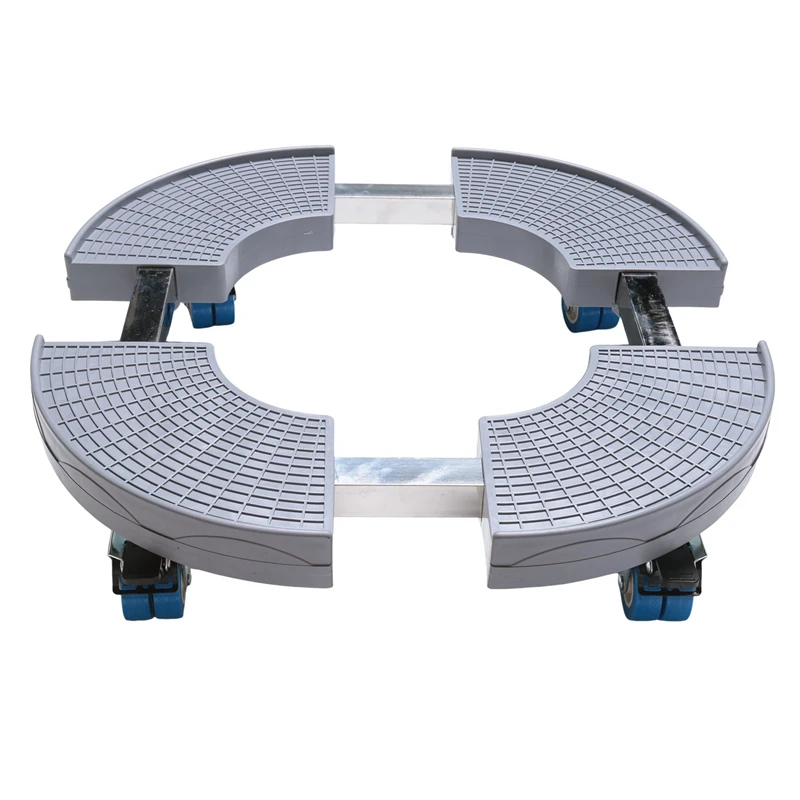 غسالة قاعدة غسالة حامل موجة عجلة قوس قاعدة الرف حامل النبات مع عجلات اناء للزهور Baseeco-friendly Pac