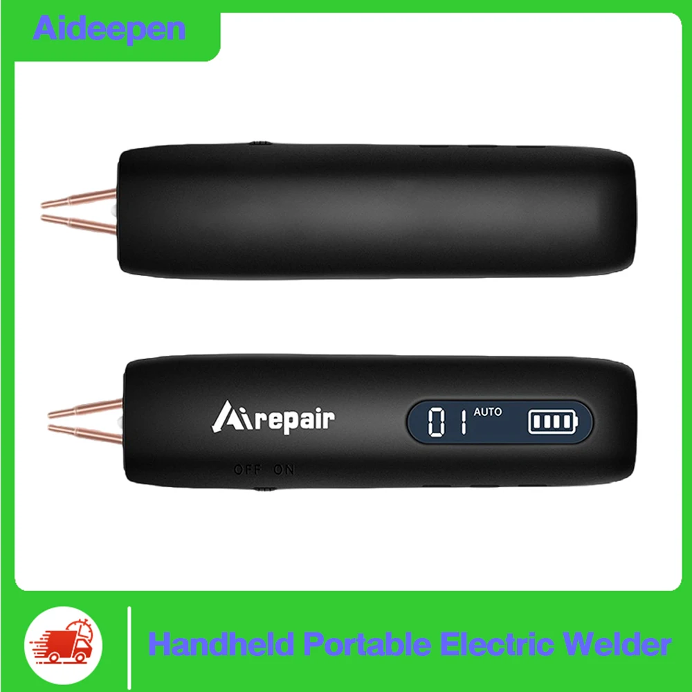 

Portable Handheld Mini Battery Spot Welder with 12 Gears Adjustable 9 LED Lighting DIY 18650 Li-ion Battery Welding Tool