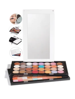 Empty Magnetic Makeup Palette Acrylic Storage Box for Eyeshadow Depotting Tool Case,…