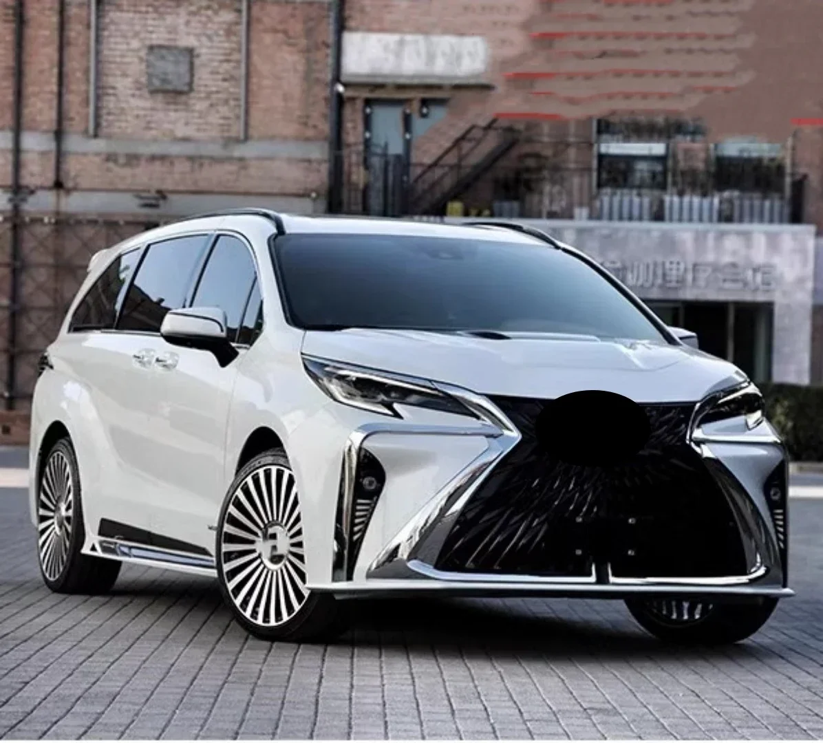 For Toyota Sienna Side Skirt Car Doors Strip Trim Assembly Auto Accessories