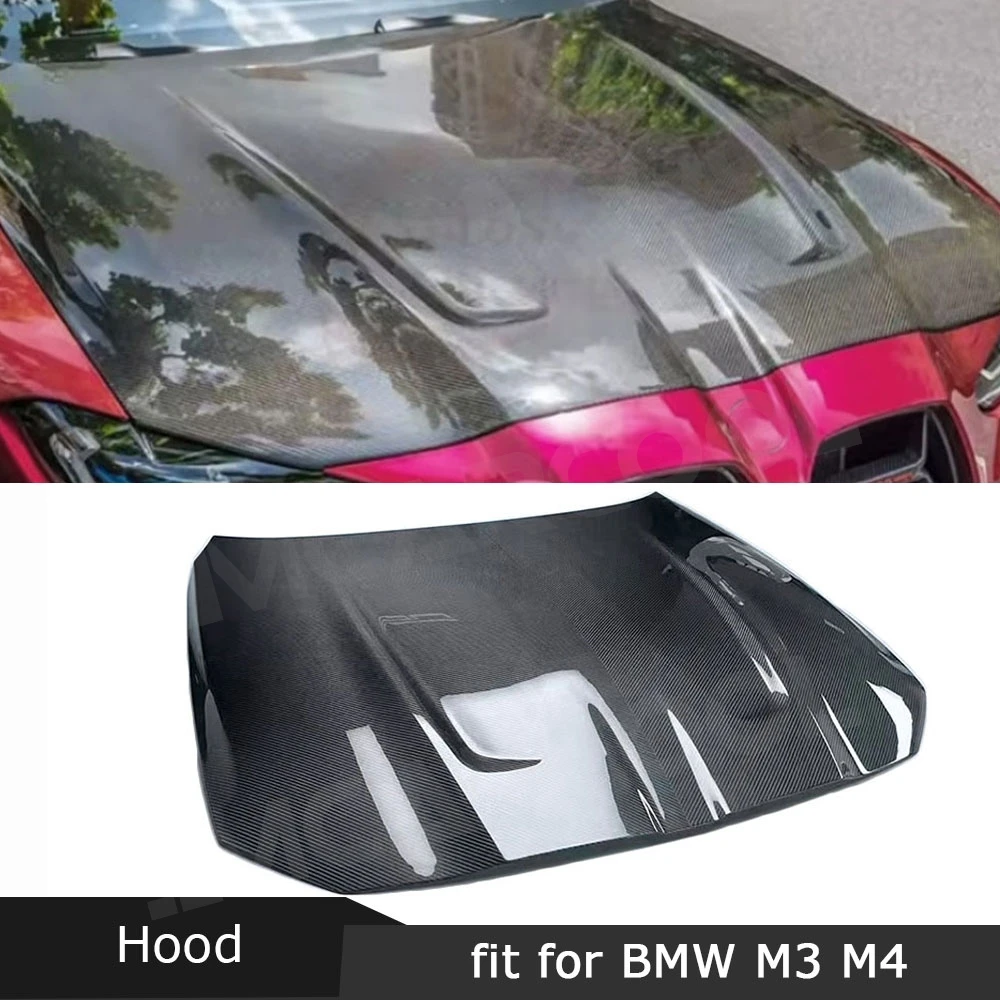 

JMCARCOOL Dry Carbon Fiber Front Bumper Cover Engine Cover Bodykits For BMW G80 M3 G82 G83 M4 21+
