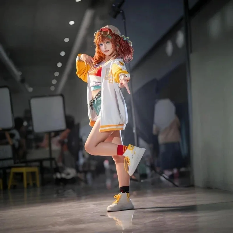 

Lily Barriere Cheerleader Cosplay Costume Halloween Christmas Festival Party Comic Con Anime Game Costume