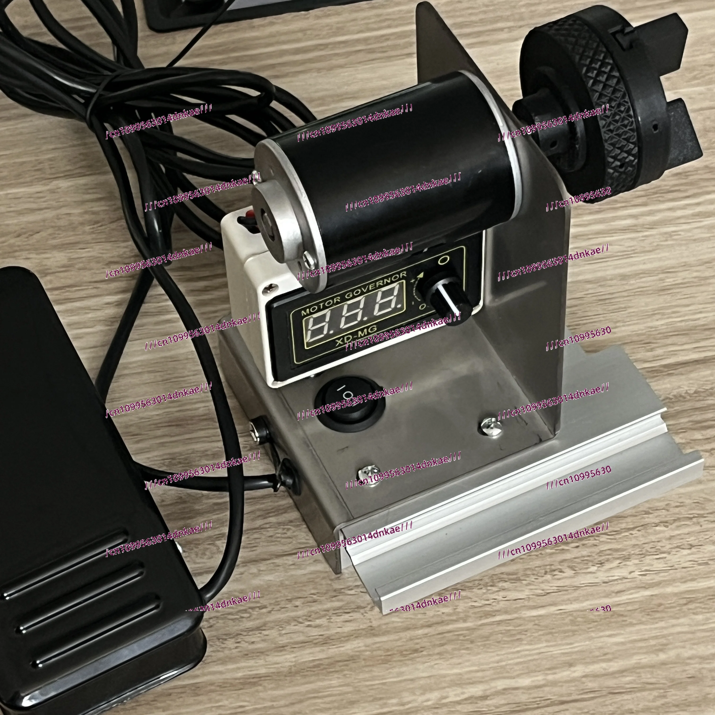 

Fishing Rod Winding Machine, Speed Can Be Adjusted with Foot Pedal, Wire Wrapping Brush Epoxy Can Be Adjusted