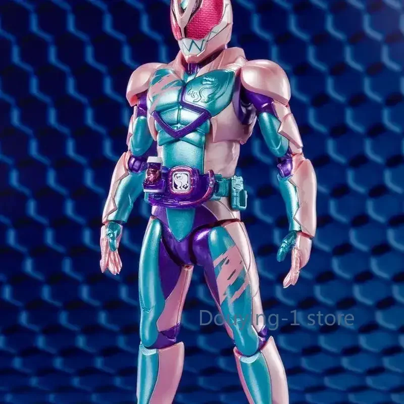 

В наличии Bandai SHF Kamen Rider Revi Weiss Tyrannosaurus Gene Group Action Anime Model Toy Фигурка Модель игрушки