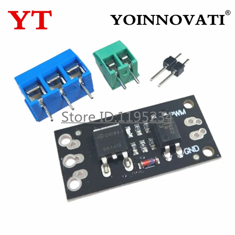 10pcs FR120N LR7843 AOD4184 D4184 Isolated MOSFET MOS Tube FET Module Replacement Relay 100V 9.4A 30V 161A 40V 50A Board Module