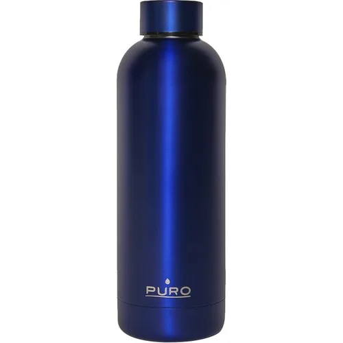 Cigar Hot & Cold Stainless Steel Thermos Matte Metallic Blue 500 ml