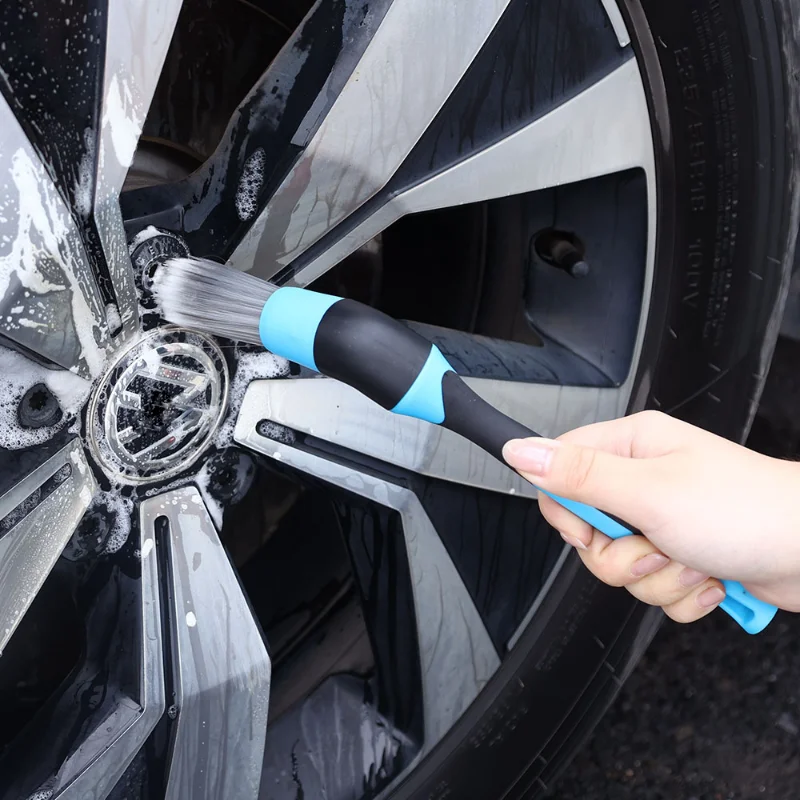 Universal Car Interior Detail Cleaning Brush 4 Styles Elbow Sweeping Tools Dashboard Air Outlet Wheel Rim Washing Brushes