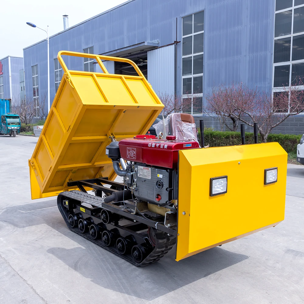 1 Ton 2 Ton 3 Ton Mini Dumper With Crawler Dumper Truck For Sale