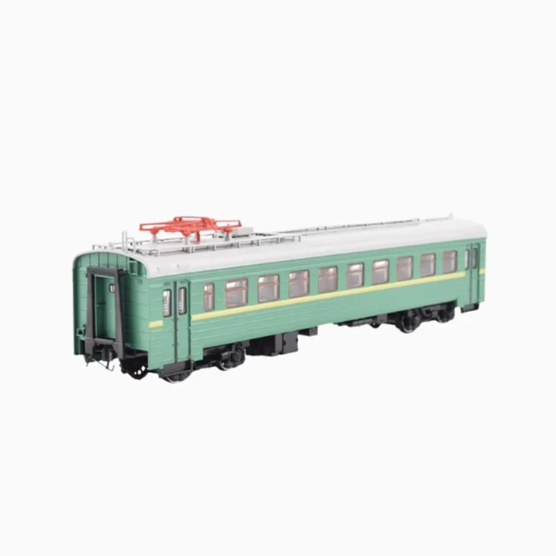 Carro locomotor soviético ER2 JLKN015, modelo de tren de plástico, colección estática, regalos de vacaciones decorados, escala 1/87