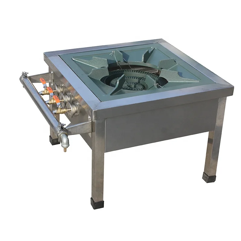 Factory Direct Sales Portable Gas Stove Mini Stainless Steel Countertop Gas Stove