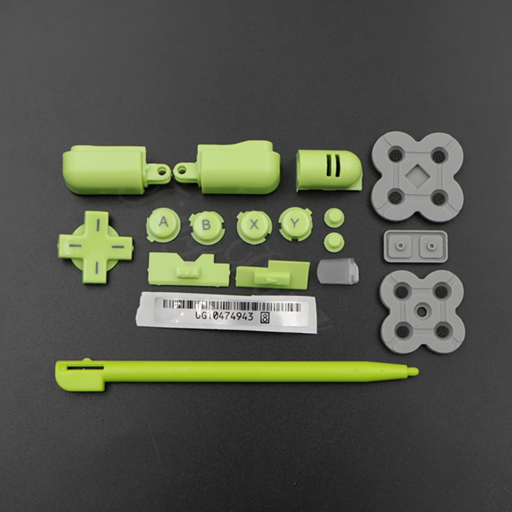 1Set For NDSL Replacement ABXY L R D-Pad Cross Button Conductive Rubber Pad Stylus Pen For DS Lite Game Console view 5