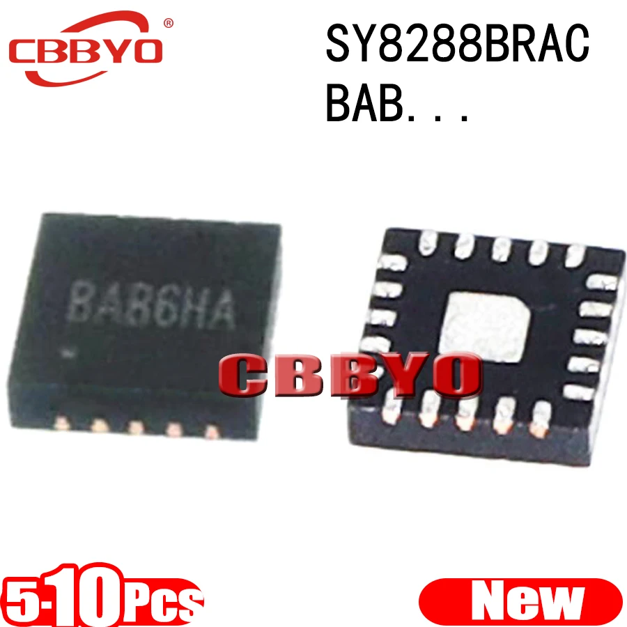 (5-10piece)100% New SY8288BRAC SY8288B SY8288 (BAB5ZA BAB5ZD BAB...) QFN-20 Chipset