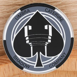Call Of Duty Spade Shadow Company Umbra Catervae Enamel Pin Brooches Gift Jewelry