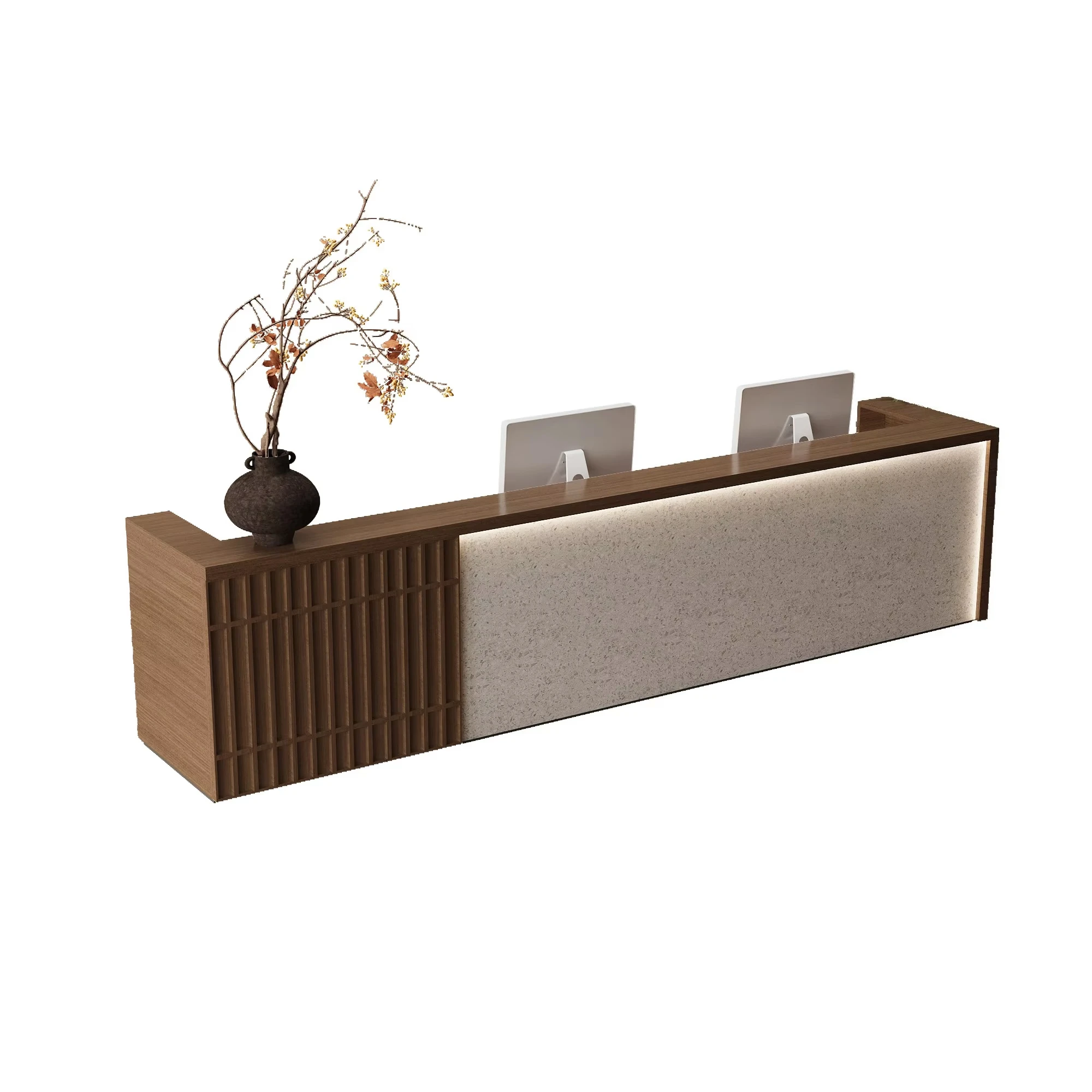 

dd-Beauty Salon Clothing Store Modern Simple Reception Desk for Coffee Shop and Commercial Use@