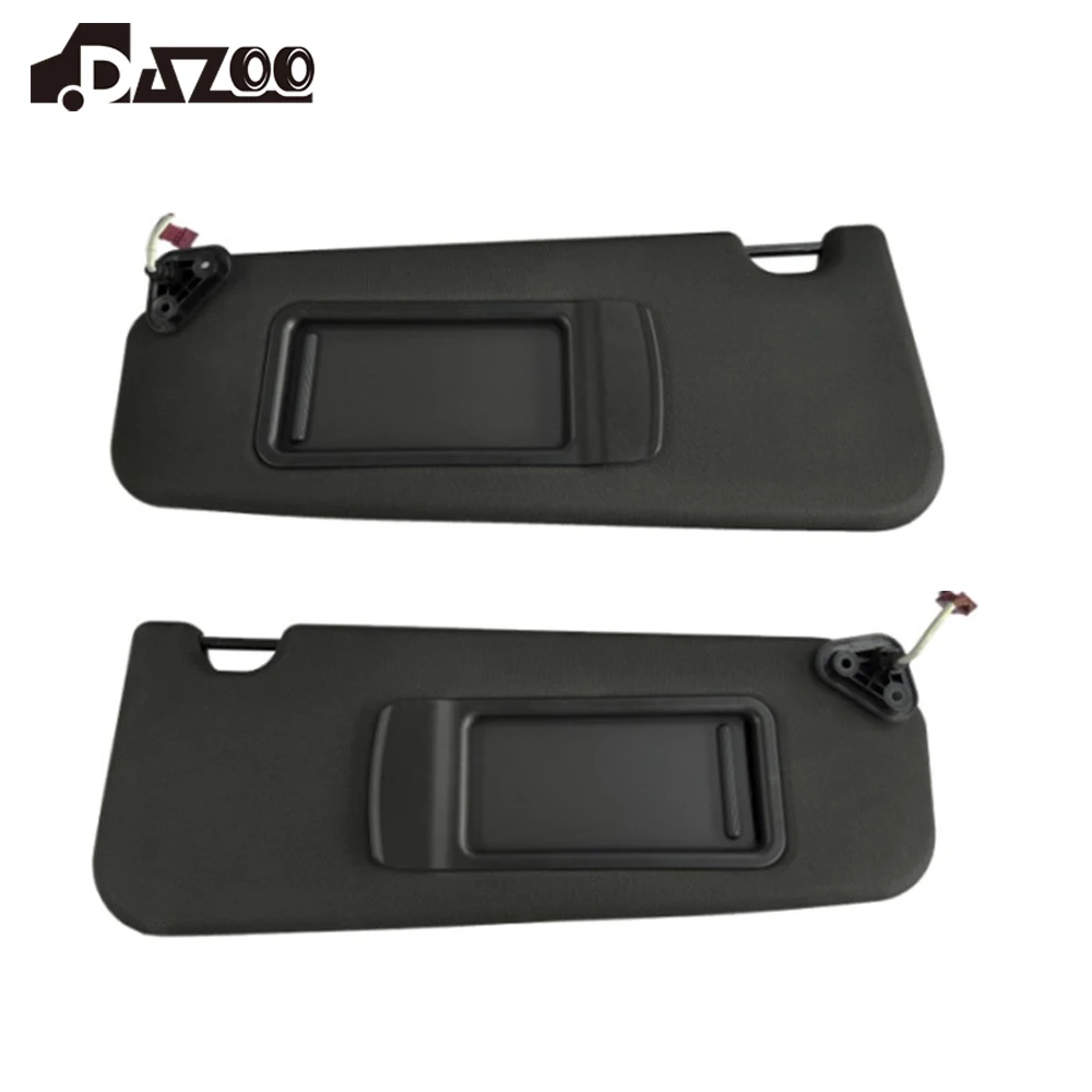 Für BMW E83 E90 Schwarz Grau Front Sonnenblende Panel Mit Make-Up Spiegel Sonnenschutz 5116 7252 005 5116 7252 006 5116 7252 007/008