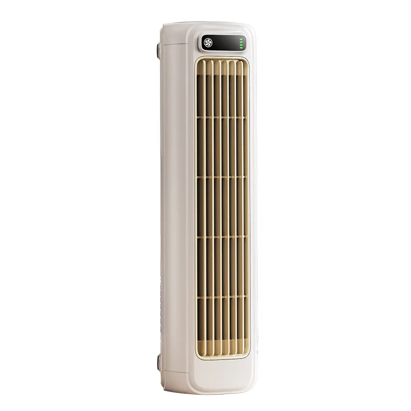 Newest Wall Mounted Air Conditioning Fan Silent Household Rechargeable Tower Fan Vertical Desktop Air Cooler for Bedroom Living