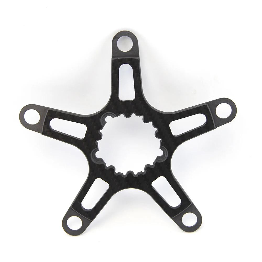 XCYCOOL Carbon Fiber Chainring Adapter Spider Converter to BCD104/110/130 4/5 Arms Crank Crankst Road Bike