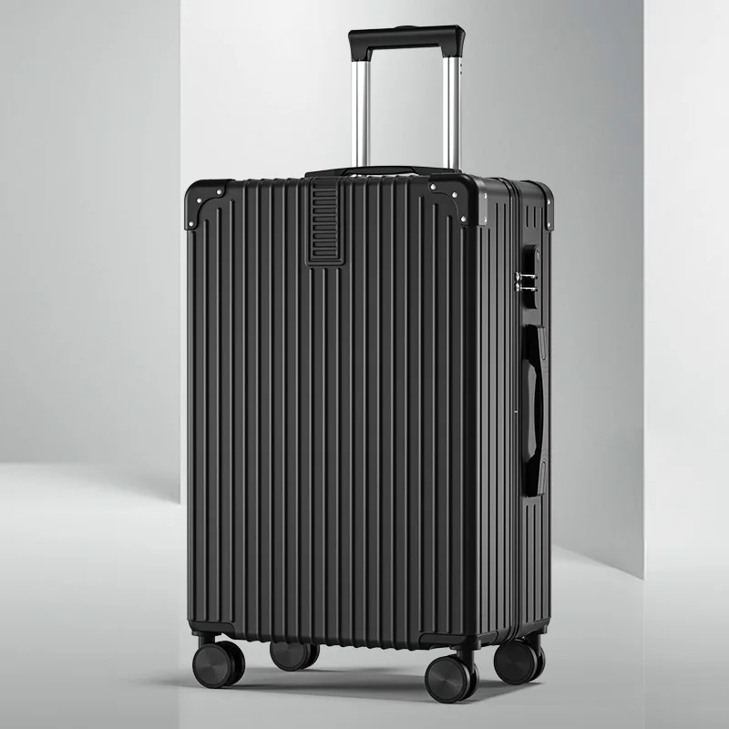 (100) New 28-inch large-capacity suitcase for men, silent universal wheel trolley case