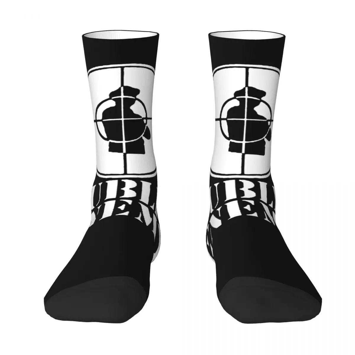 R199 Stocking Public Enemy Public Enemy(2) BEST TO BUY Funny Sarcastic Novelty Field pack Elastic Socks